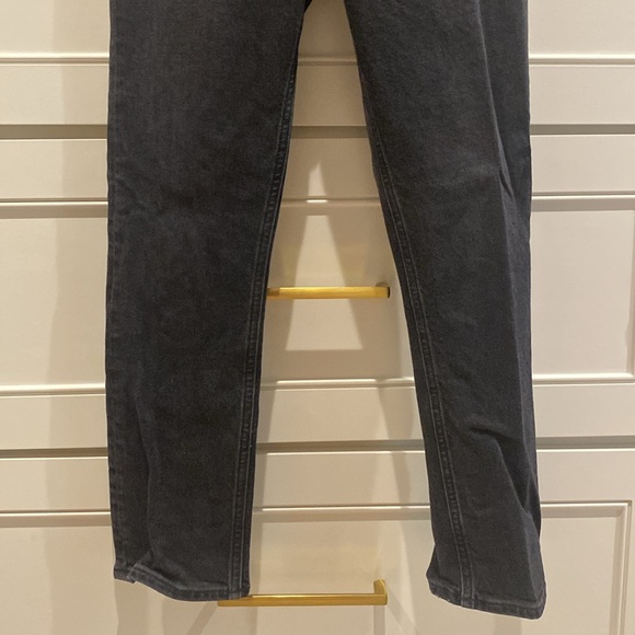 Agolde Riley High Rise Straight Crop - Picture 4 of 9